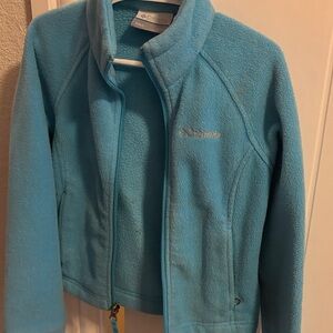 Columbia Kids Light Blue Fleece Jacket